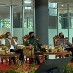 Kapolri dan Panglima TNI Berupaya Tekan Angka Covid-19 di Kediri Paska Libur Lebaran