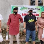 Door to Door, Relawan ASR Koltim Salurkan Daging Kurban kepada Masyarakat