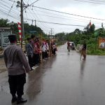 Kapolsek Abeli Pimpin Hening Cipta Peringatan HUT RI ke-76