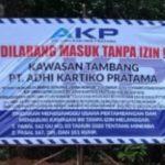 PT AKP Ingatkan PT AKM, Jangan Keluarkan SPK di Wilayah Koordinat IUP OP PT AKP