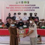 Bupati Konut Salurkan Bantuan Paket Sembako di Empat Kecamatan