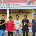 Tim Walet Polres Butur Amankan Dua Pria Pelaku Penganiayaan