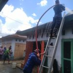 Tujuh Lods Peddys Market di Kendari Terbakar