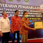 Wagub Sultra Serahkan Sertifikat K3 Tahun  kepada 24 Pimpinan Perusahaan