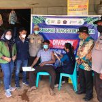 Gandeng Puskesmas Langgikima Pesisir,  Pemdes Morombo Gelar Vaksinasi Massal