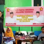 Gerindra dan ASR Bantu Kebutuhan Sekolah Dua Anak Viral yang Bertukar Sepatu di Baubau