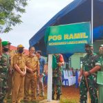 Dandim 1417 Kendari Resmikan Pos Koramil Langgikima