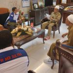 Terima Kunjungan DPW MOI Sultra, Ini Pesan Lukman Abunawas