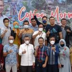 Tangkal Hoax, Wali Kota Kendari Gelar Coffee Morning Bersama Insan Pers
