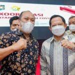 Rakor Bersama Mendagri, Ruksamin Paparkan Strategi Pelaksanaan Vaksinasi Covid-19