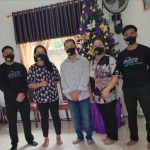 Jelang Nataru, Relawan ASR Kendari Silaturahmi dengan Tokoh Nasrani