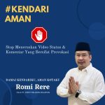 Romi Rere: Jaga Keamanan dan Kondusifitas Kota Kendari, Kita Semua Bersaudara