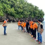 BPBD Konut Kawal Pelaksanaan HUT IKA SMANWA di Pantai Taipa