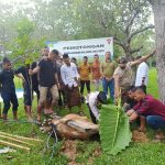 Peduli Sesama, Yonif 725/Woroagi Sembelih Hewan Qurban pada Perayaan Idul Adha 1443 H
