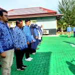 HUT Kemnaker RI ke 75, Dr La Ode Haji Polondu Jadi Komandan Upacara di  BPVP Banda Aceh