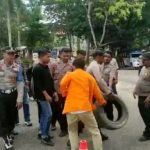 Aksi Demontrasi di Rektorat UHO Pertanyakan Sanksi Prof B