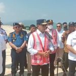 Menhub RI Tinjau Langsung Pelabuhan Kelas III Molawe, Ini Hal yang Disampaikan