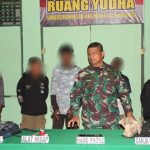 Satgas TNI Yonif 725/Woroagi Tangkap 6 Remaja Pembawa Ganja di Boven Digoel