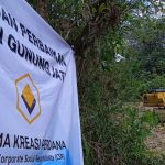 PT GKP Perbaiki Jalan Wawouso-Bobolio yang Terputus Akibat Curah Hujan Tinggi