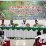 Buka Sosialisasi Peremajaan Sawit, Ini Penyampaian Bupati Konut