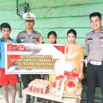 Potret Kepedulian Satlantas Polres Konut Santuni Korban Kecelakaan Lalu Lintas