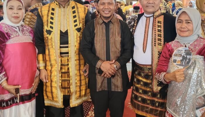 H La Pili Apresiasi Silaturahmi Akbar dan Pengukuhan Pengurus KKMM Sultra